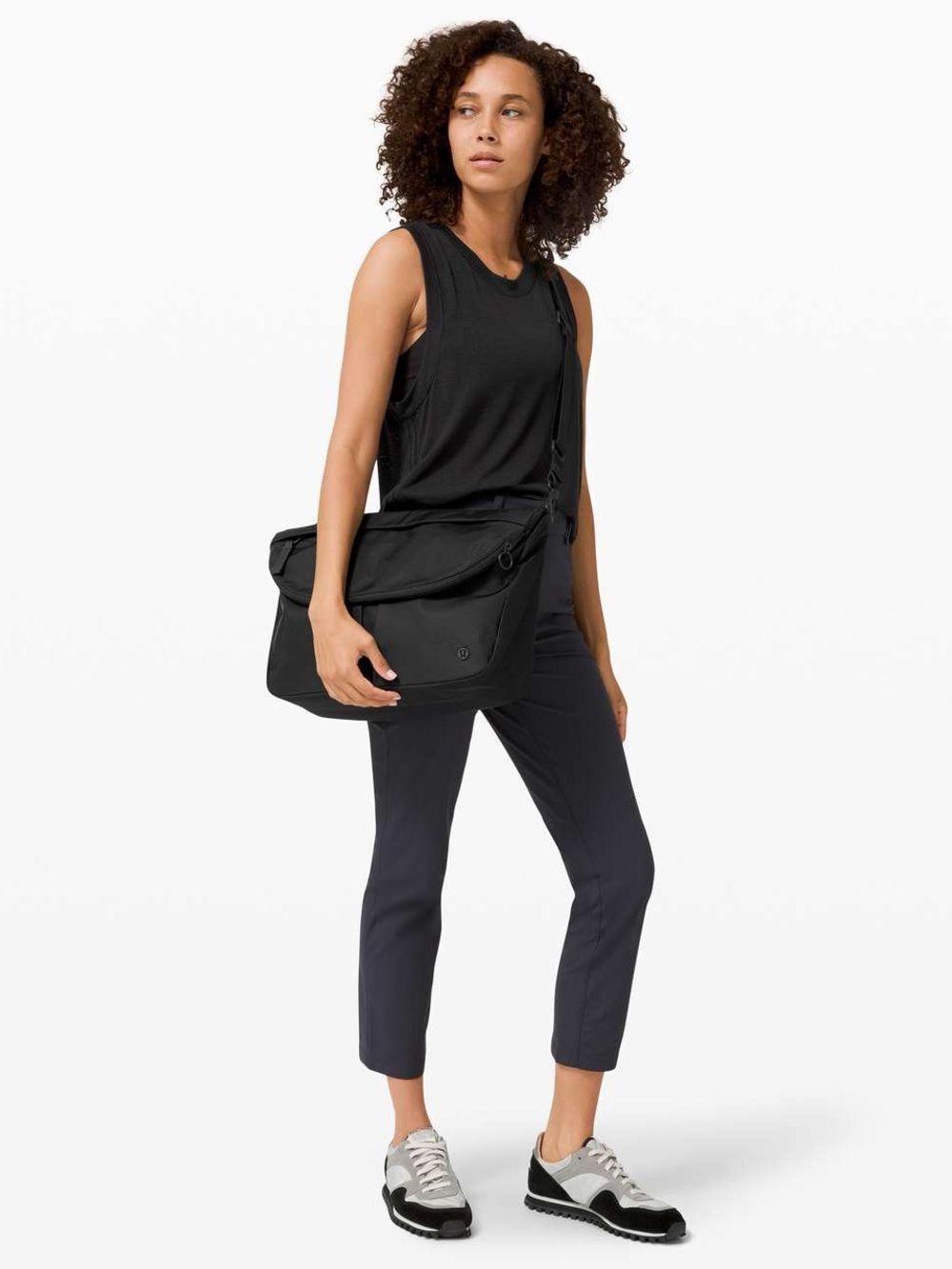 Lululemon All Night Festival Bag 10L – Black Crossbody Messenger Travel Bag